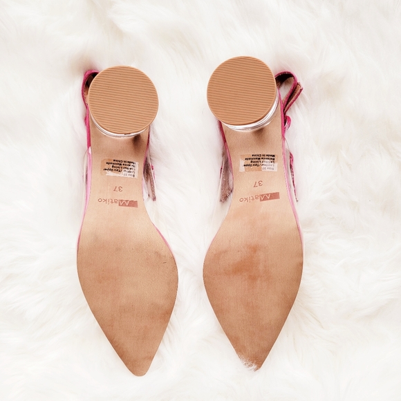 New Matiko Zuma Block Heel Pumps - Picture 3 of 8